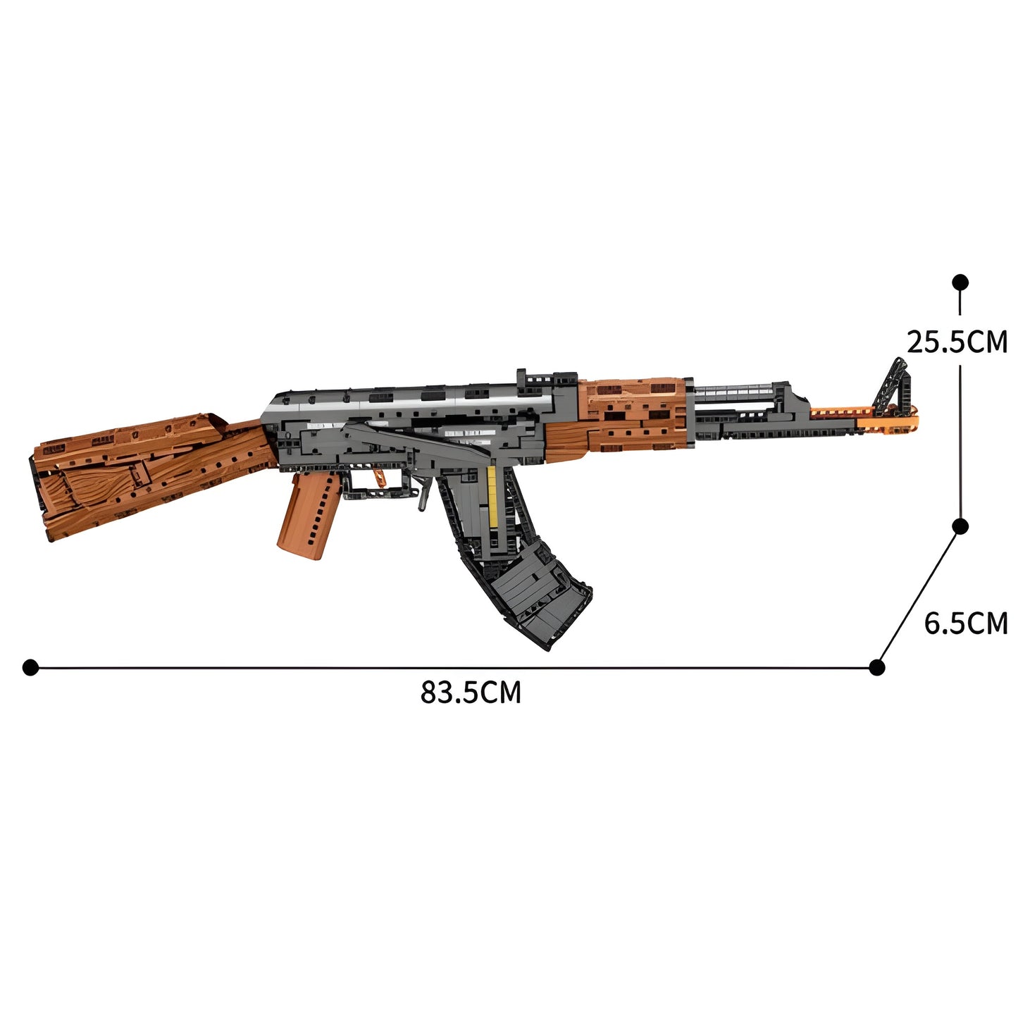 CodBricks Ak-47 (1238) Pièces